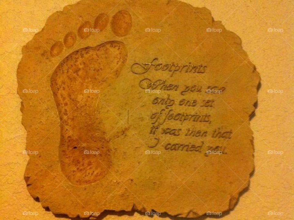Foot prints 