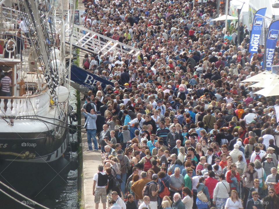Belem at armada of Rouen
