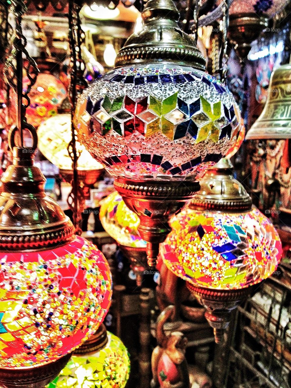 Lamps in the Souk 