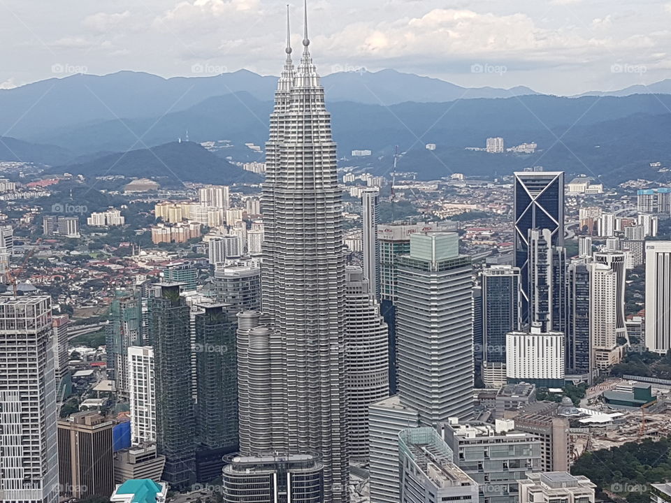 Kuala Lumpur Downtown Buildings