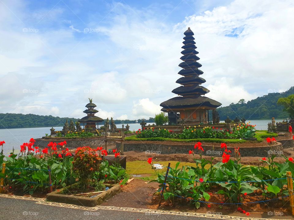 Temple on the lake