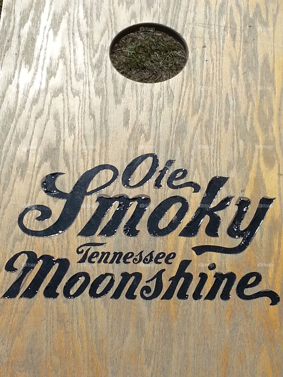 Ole Smoky Moonshine Cornhole Board