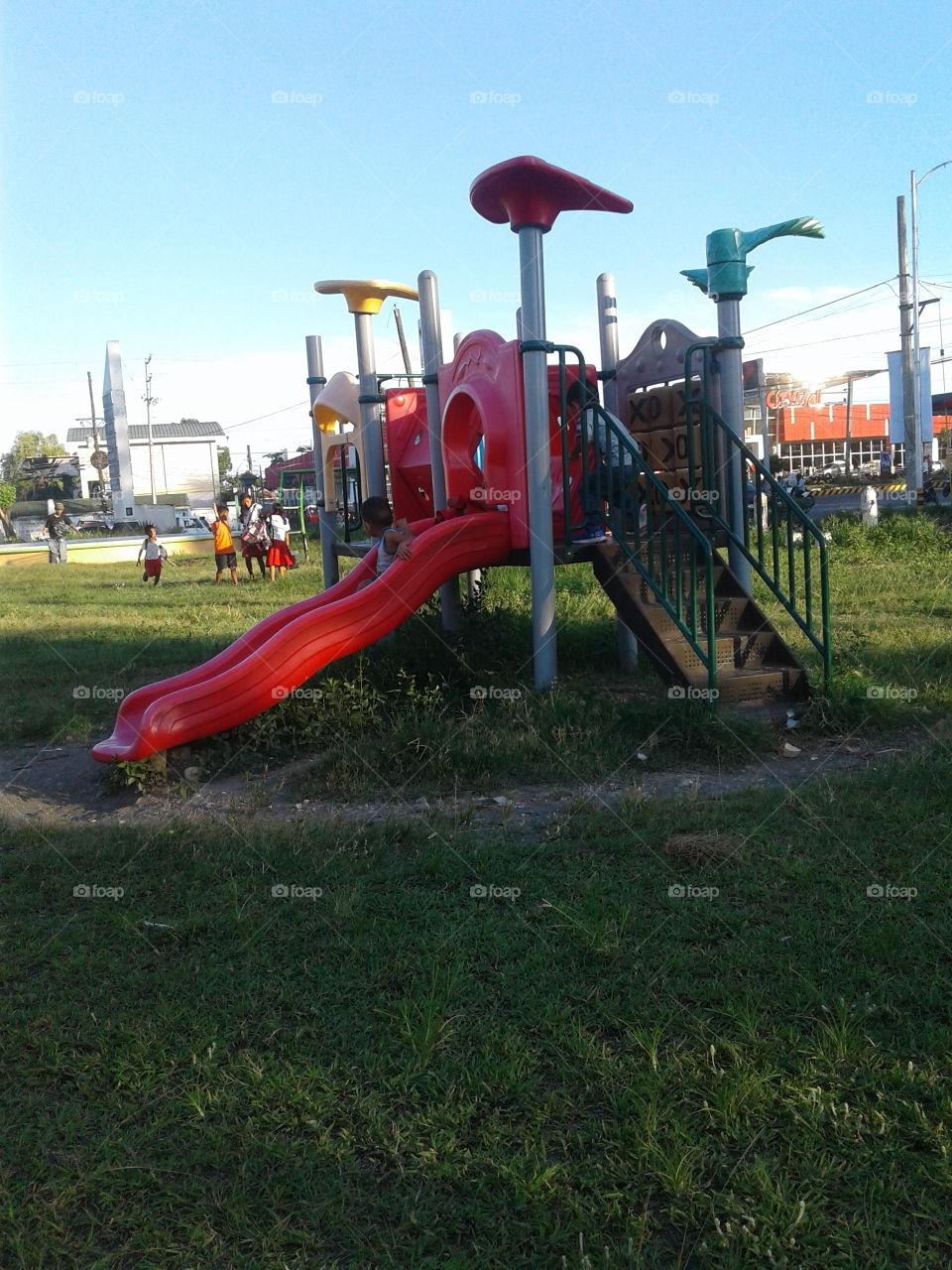 kids playground
slide