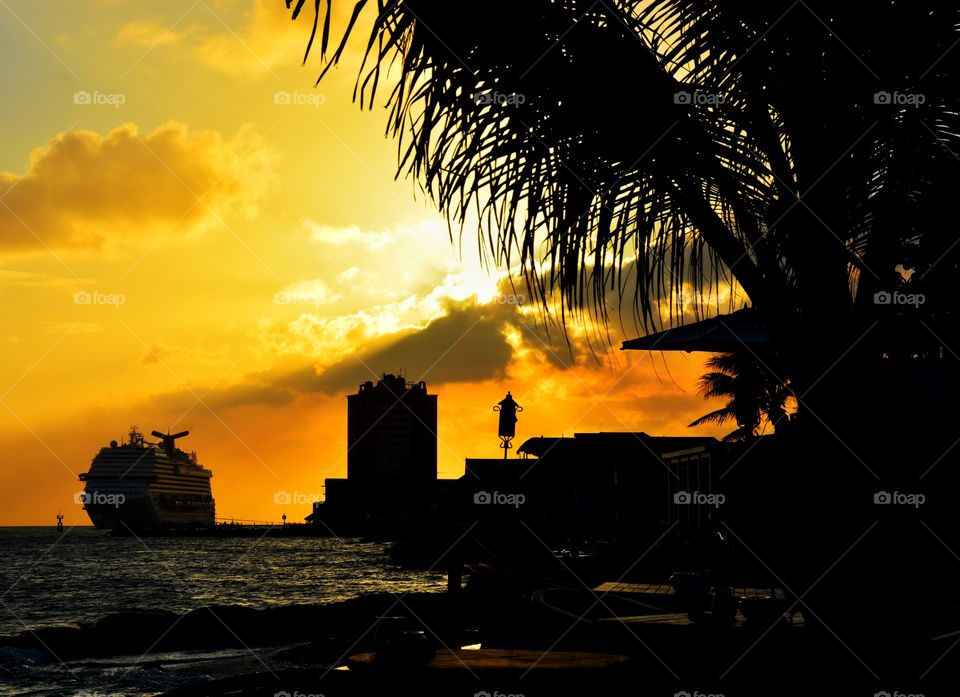 Sunset Curacao