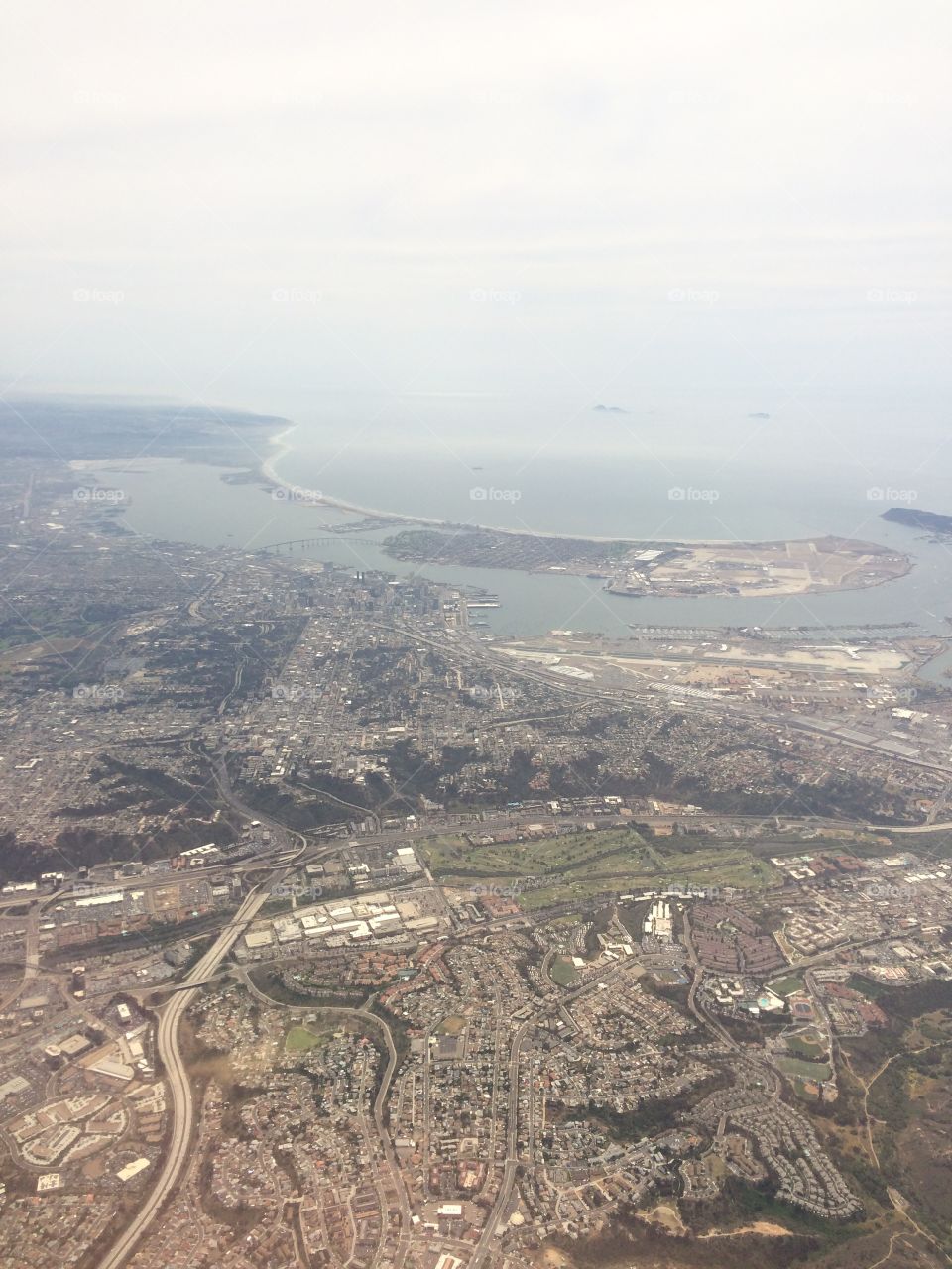 San Diego from the air