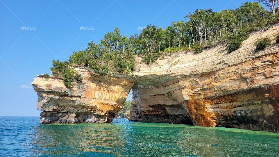Rock Point at Pictured Rocks National Lakeshore