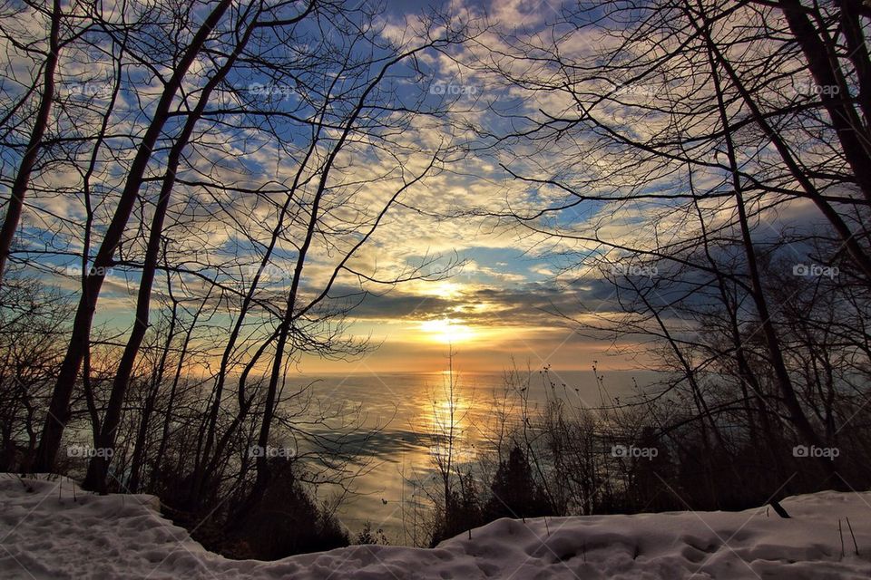 Wisconsin Winter Sunrise