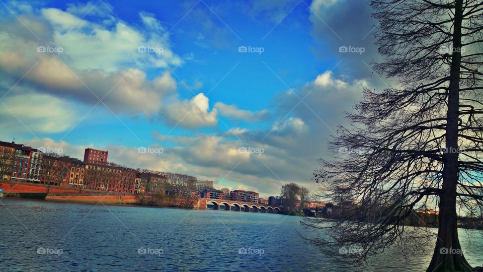 Garonne River View On Pont Neuf | France - Toulouse