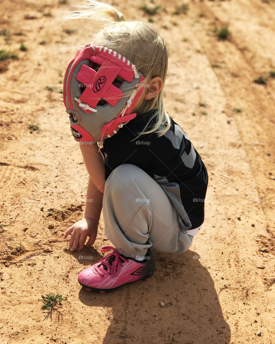 Tee ball boredom