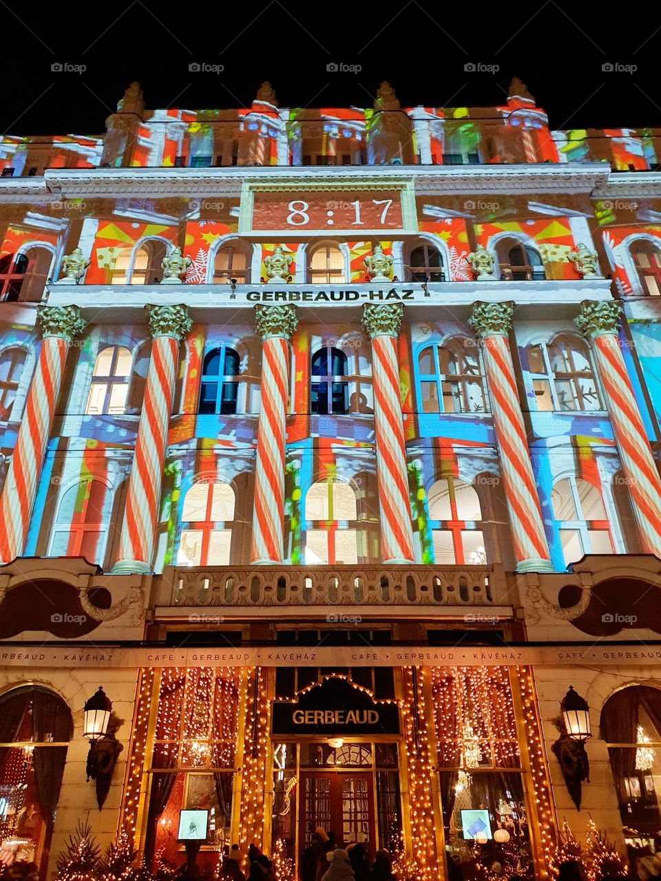 Festive house. Budapest