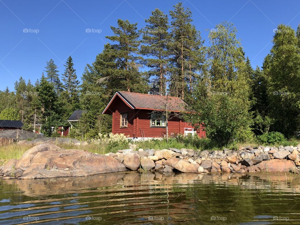 Summer house by the sea