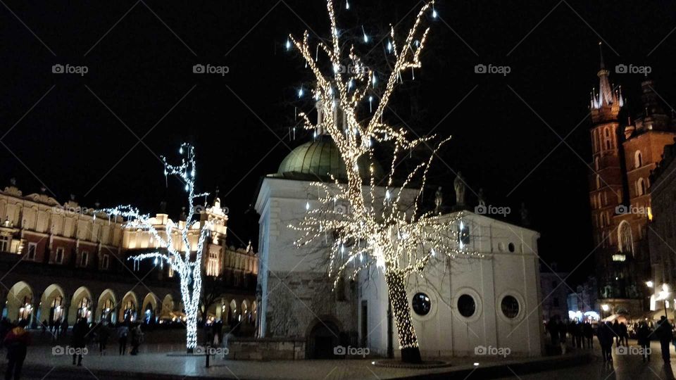 Old Town Square, Krakow, Poland