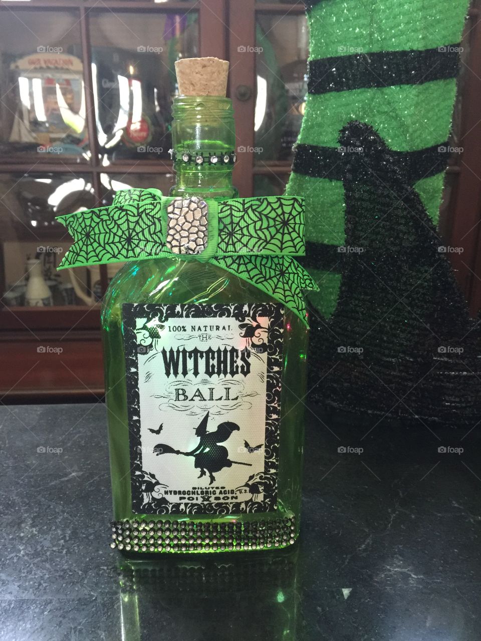 Witch drink on a bar