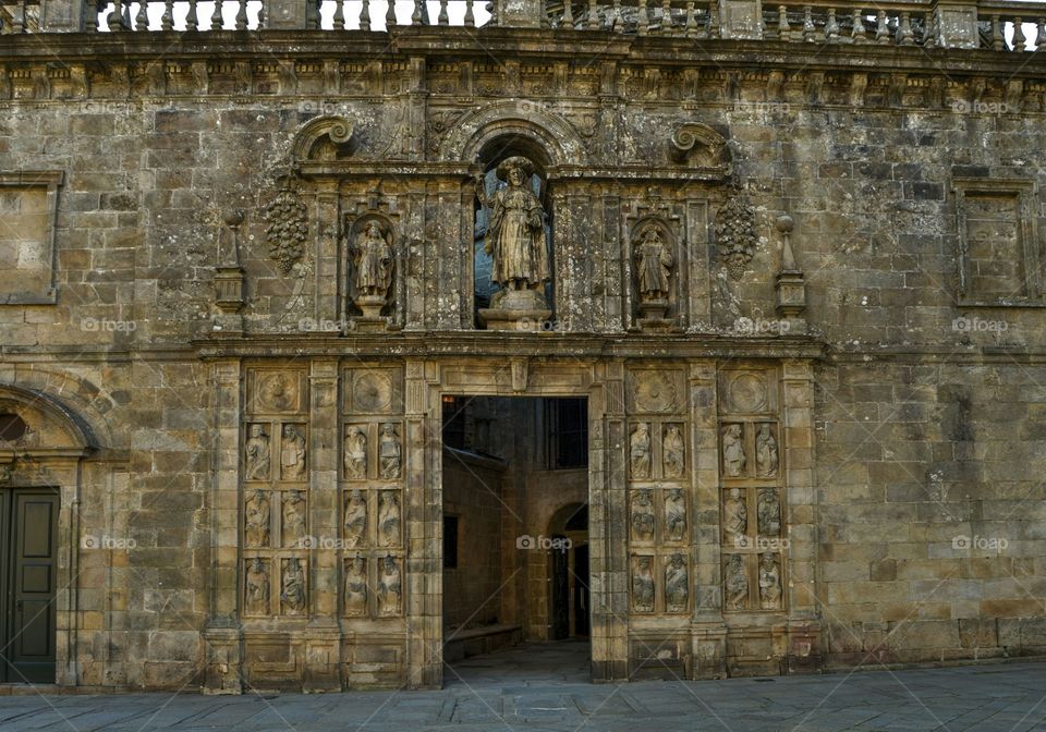 Holy Door, Santiago de Compostela Cathedral.