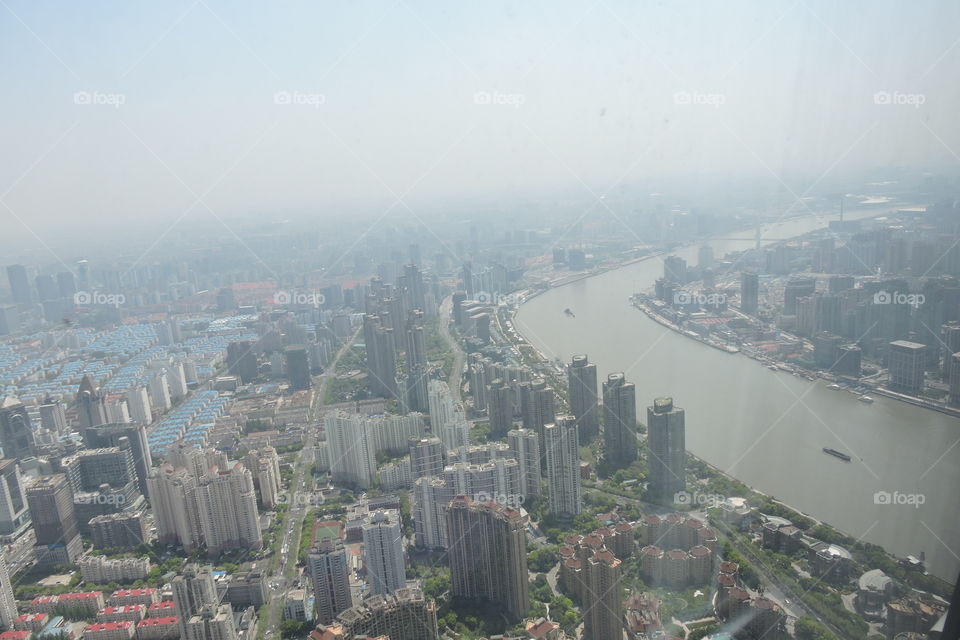 Shanghai city view