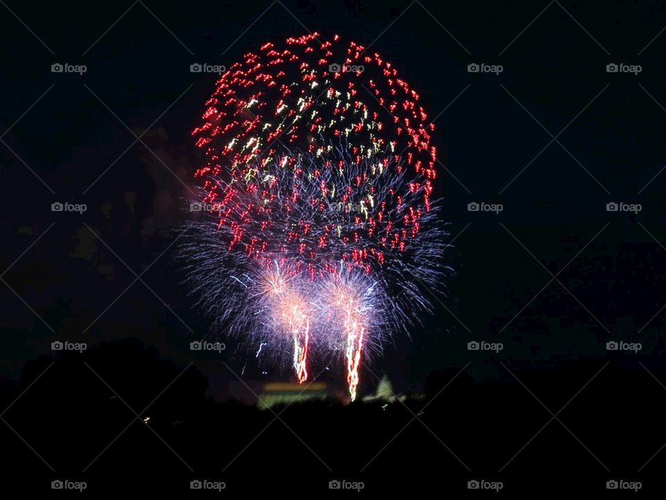 4th of July Fireworks over Washington, DC