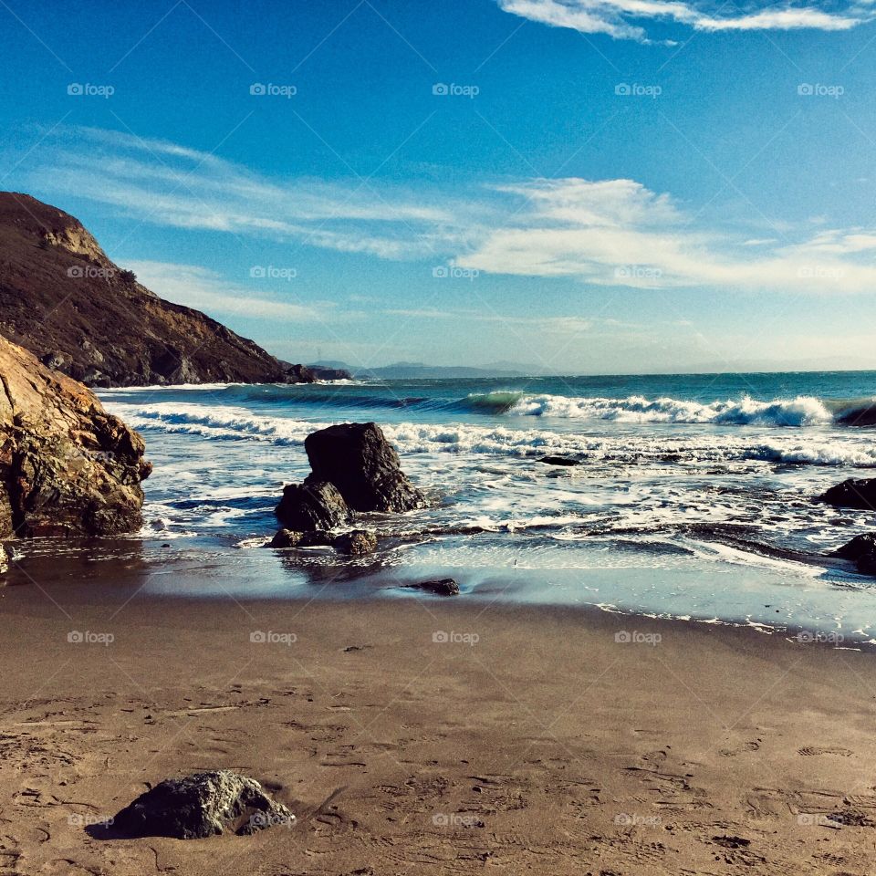 The incredible California coastline! The combination of the Pacific and California's craggy coast is at times breathtaking. 