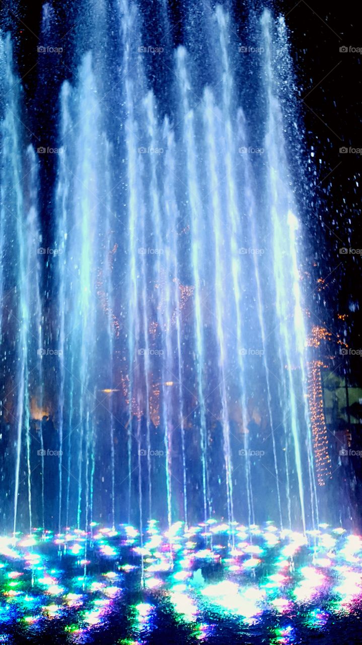 Fountain show in Las Vegas