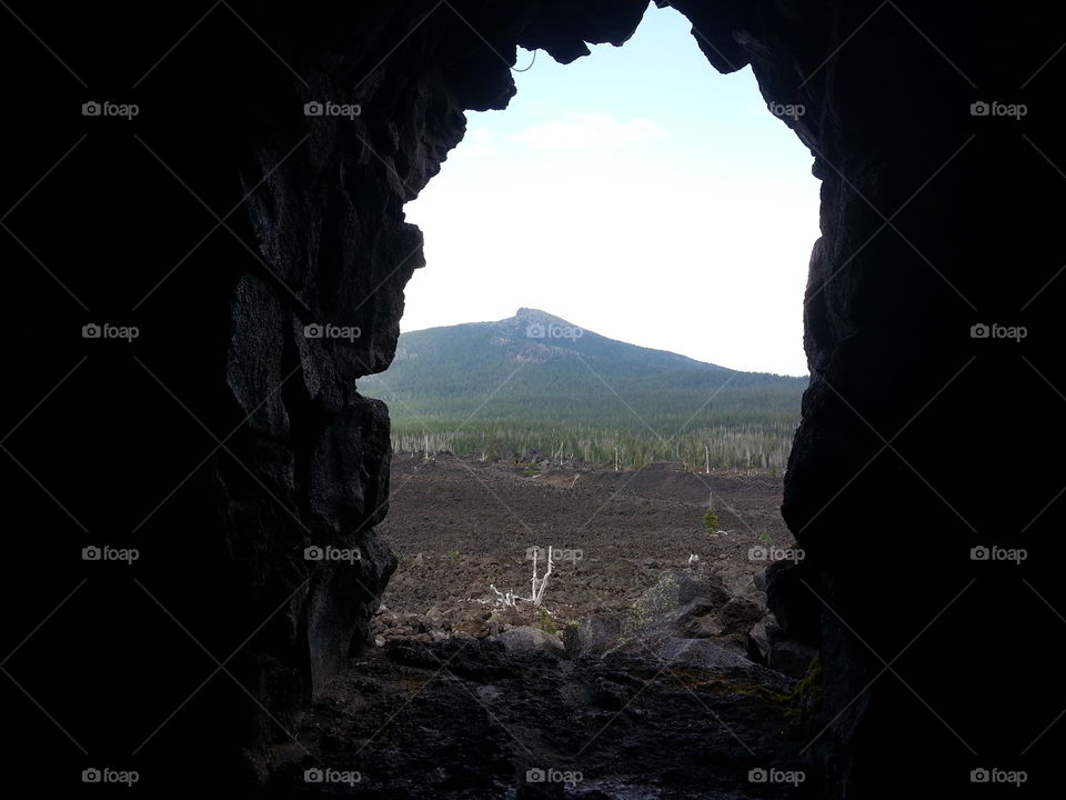 Window To Lava Fields
