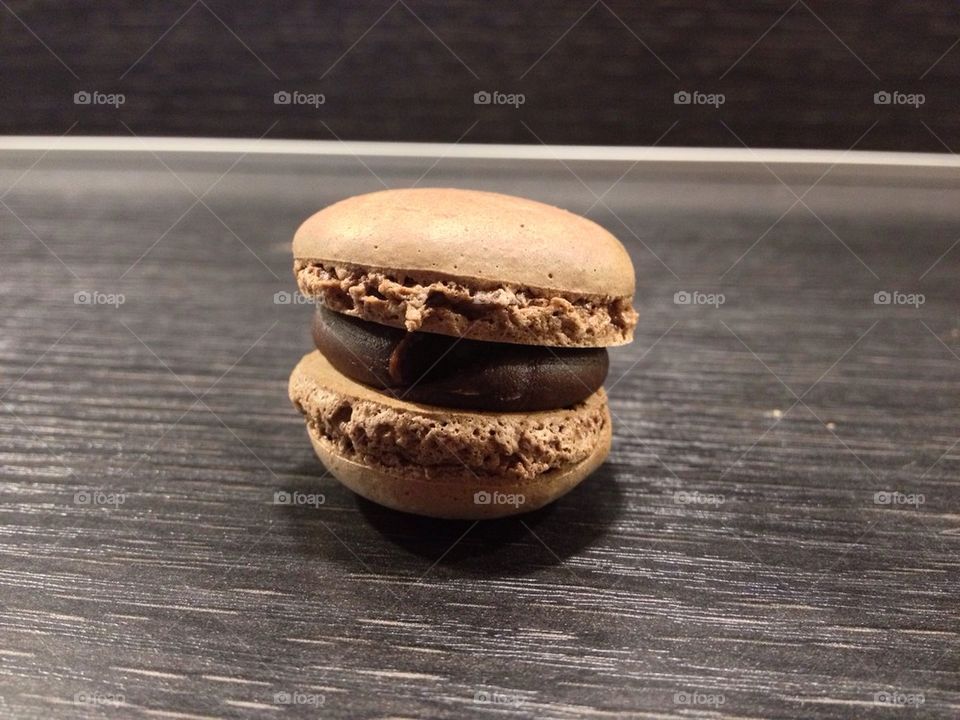 Choclate Macaron