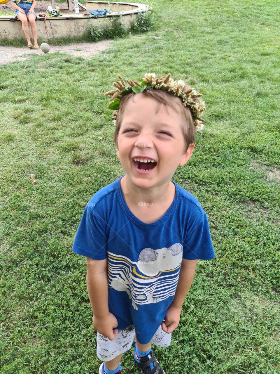 Laughter for a smile