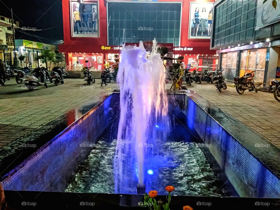 Beautiful water phountain nice looking image india
