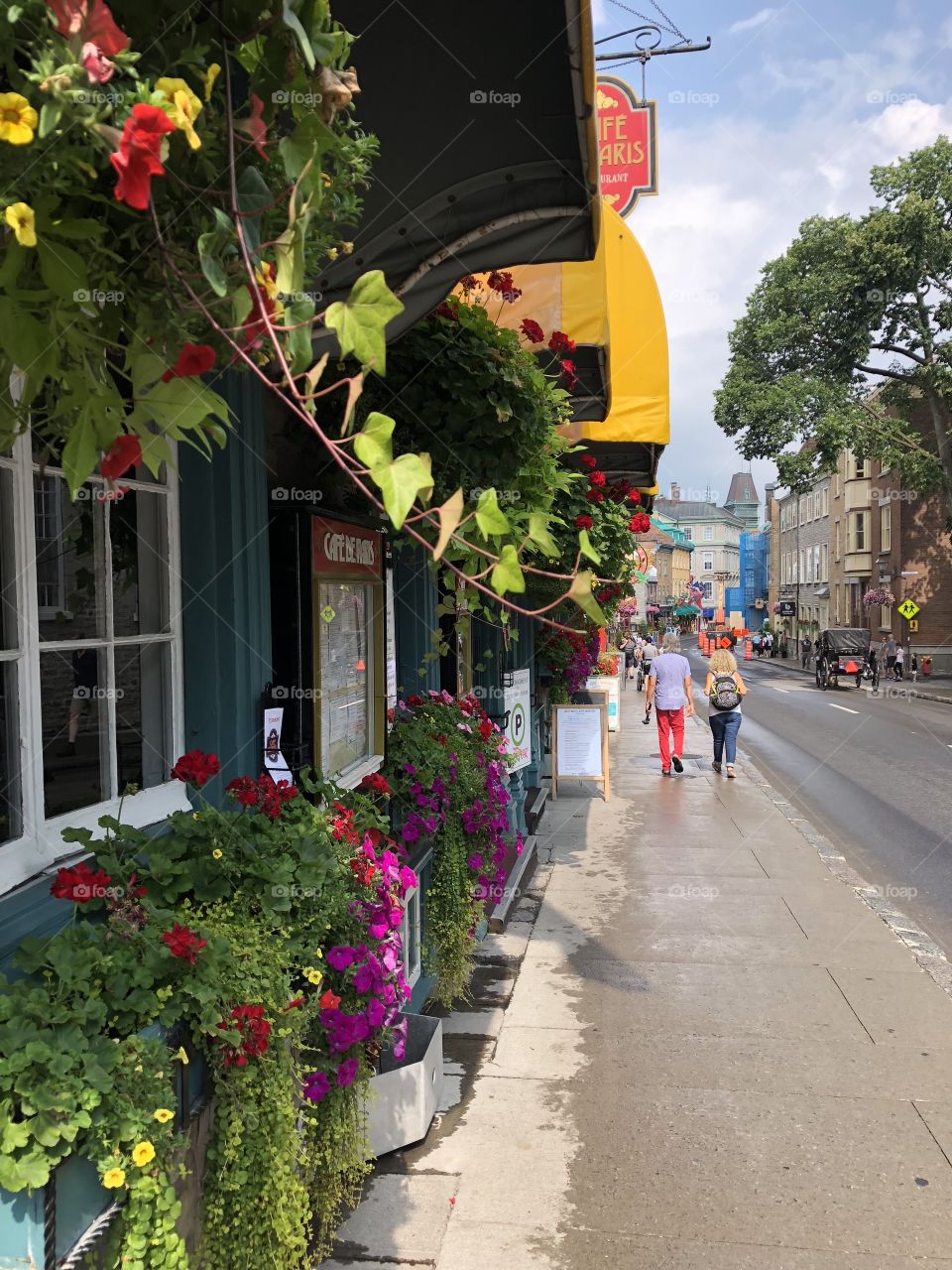 My first day in the city of Quebec 🥰