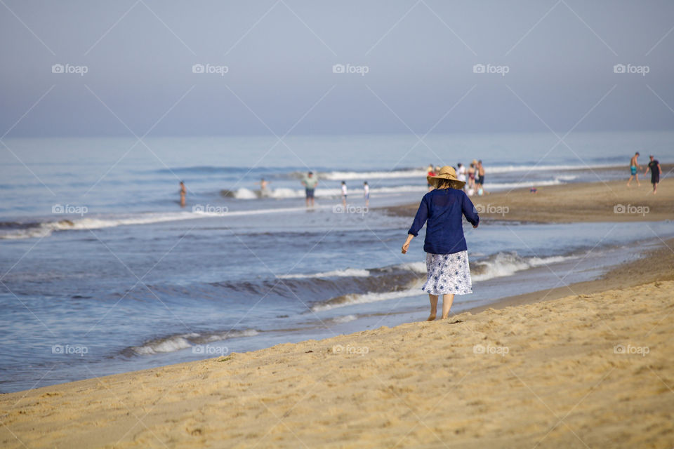 Beach stroll 