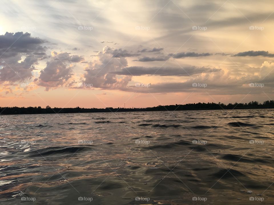 Sunset, Water, Beach, Sea, Ocean