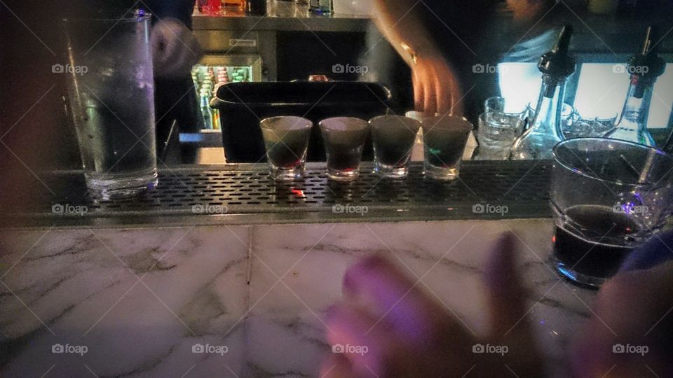 Shots at the Bar