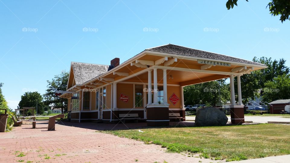 Old Iowan Train Depot
