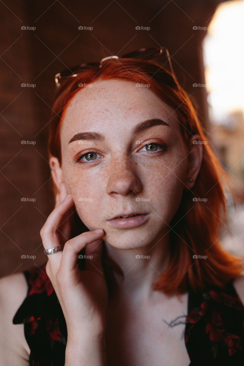 portrait photo of a woman