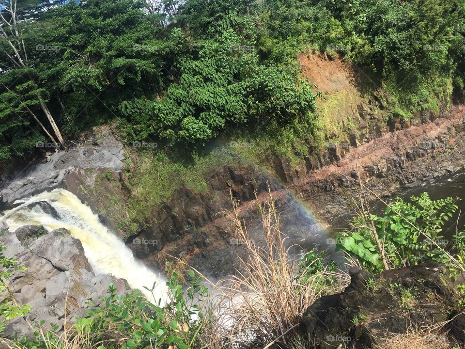 Rainbow waterfalls 