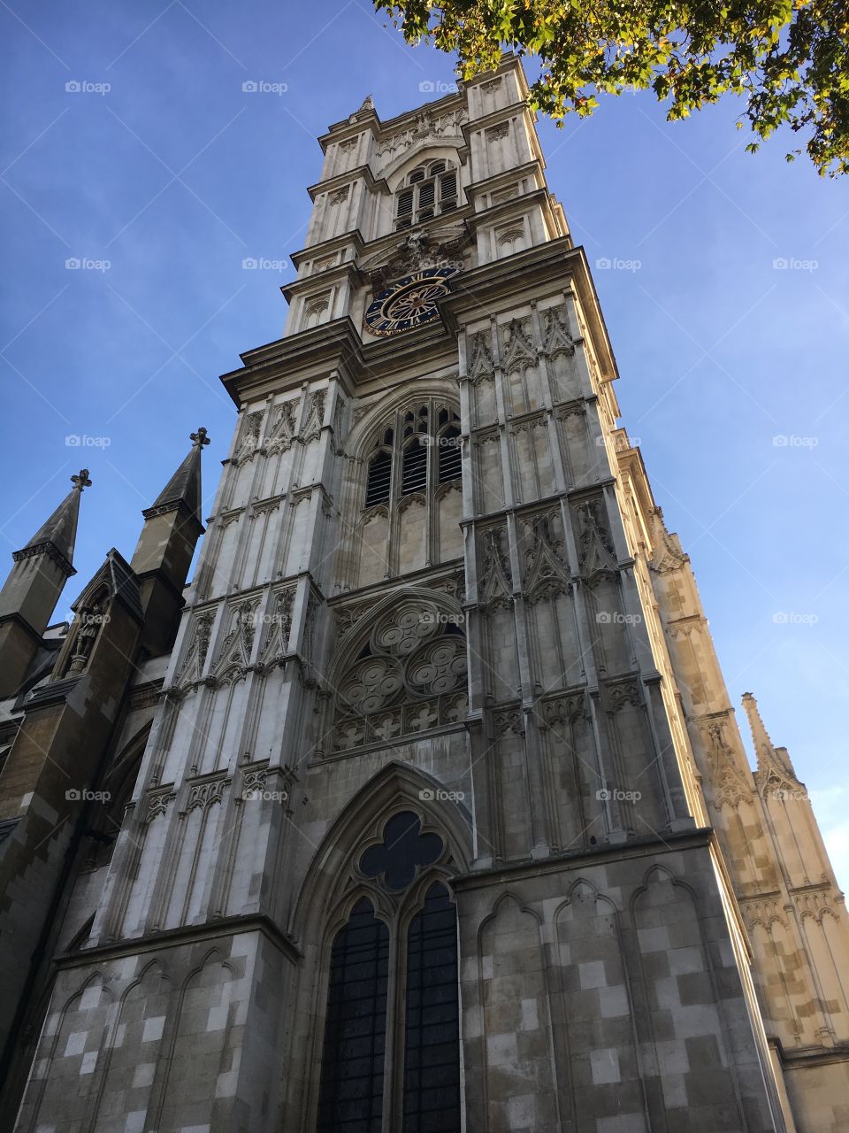 Westminster Abbey high. 