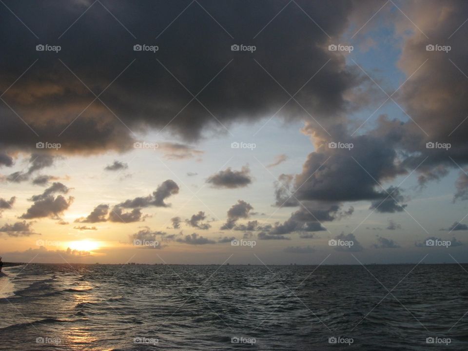 Sunrise at Sanibel Island, Florida 