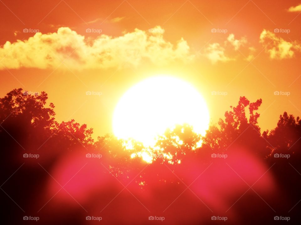 Sunset down in Indiana 