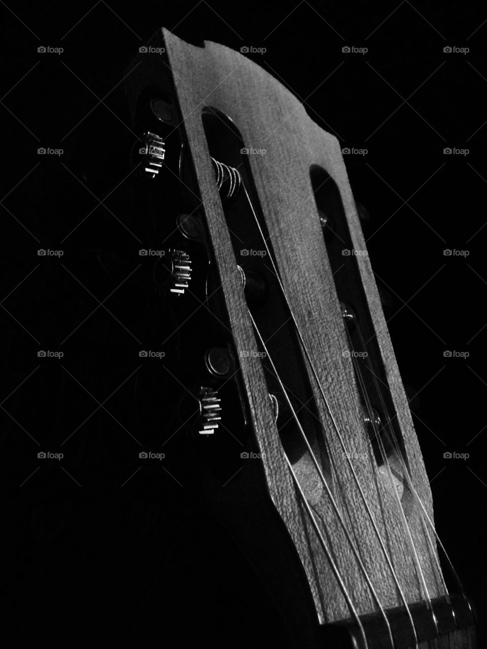 Classical guitar neck