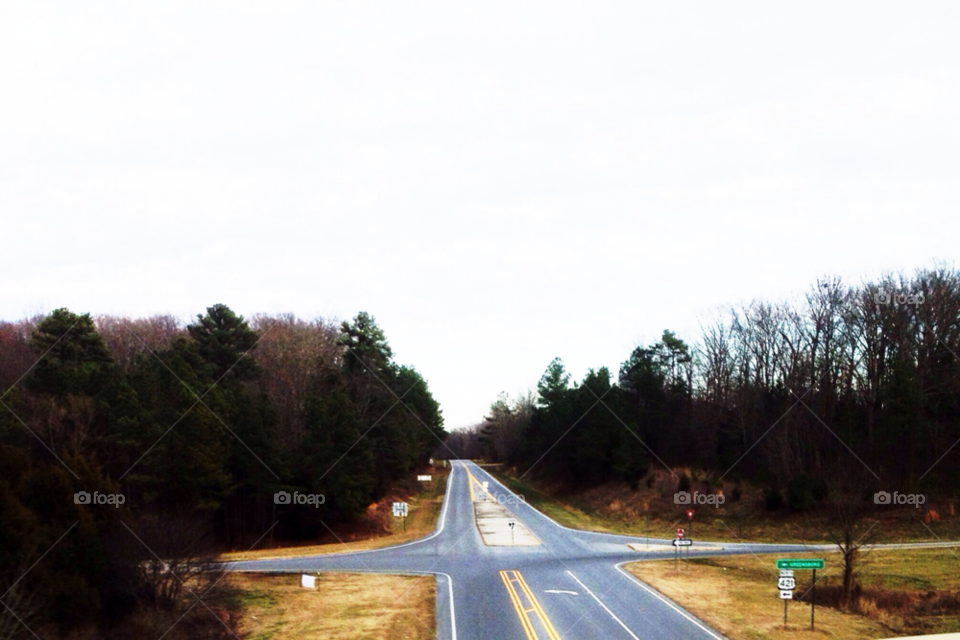 exit lines cars bridge by indescribable