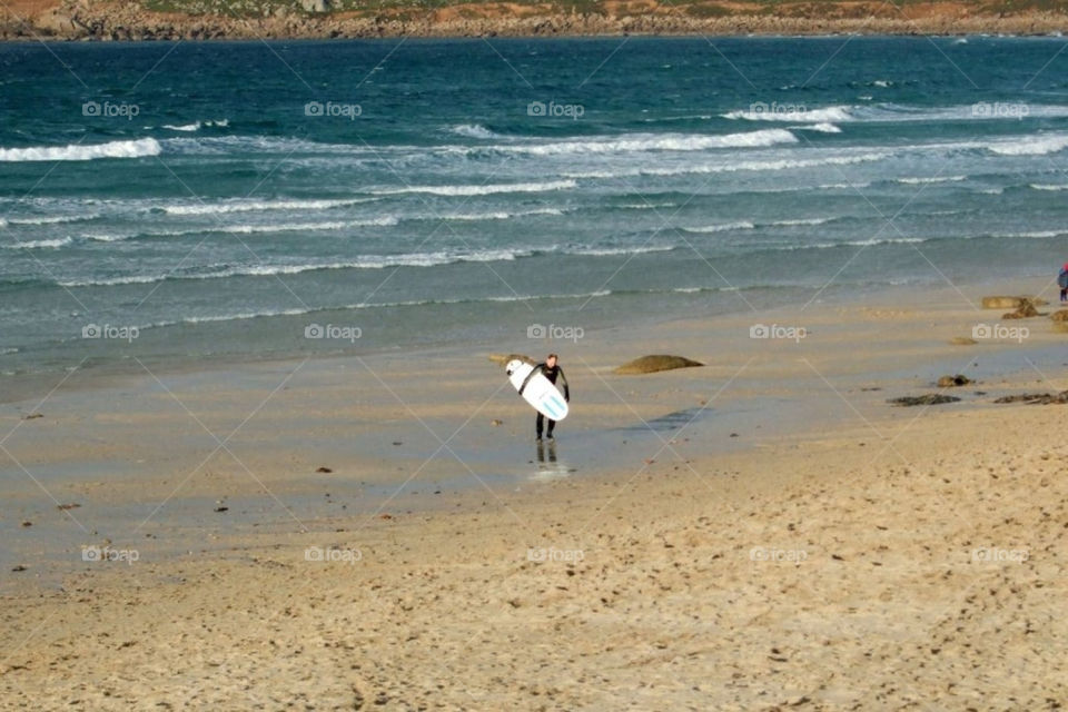 cornwall beach england sand by Balloo