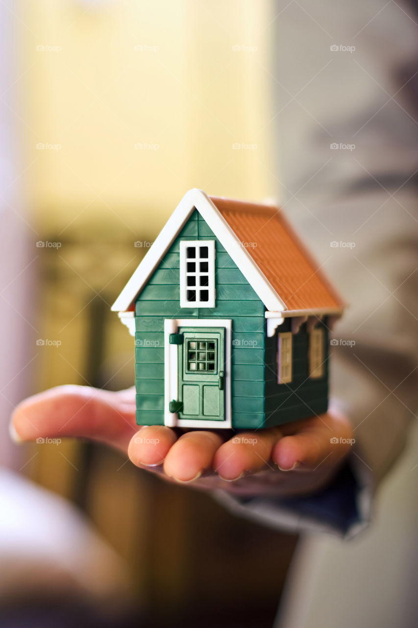 House, Family, Miniature, Real, Mortgage