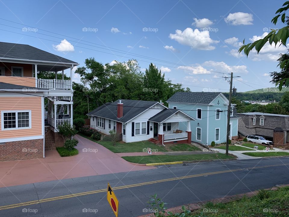 Colored houses