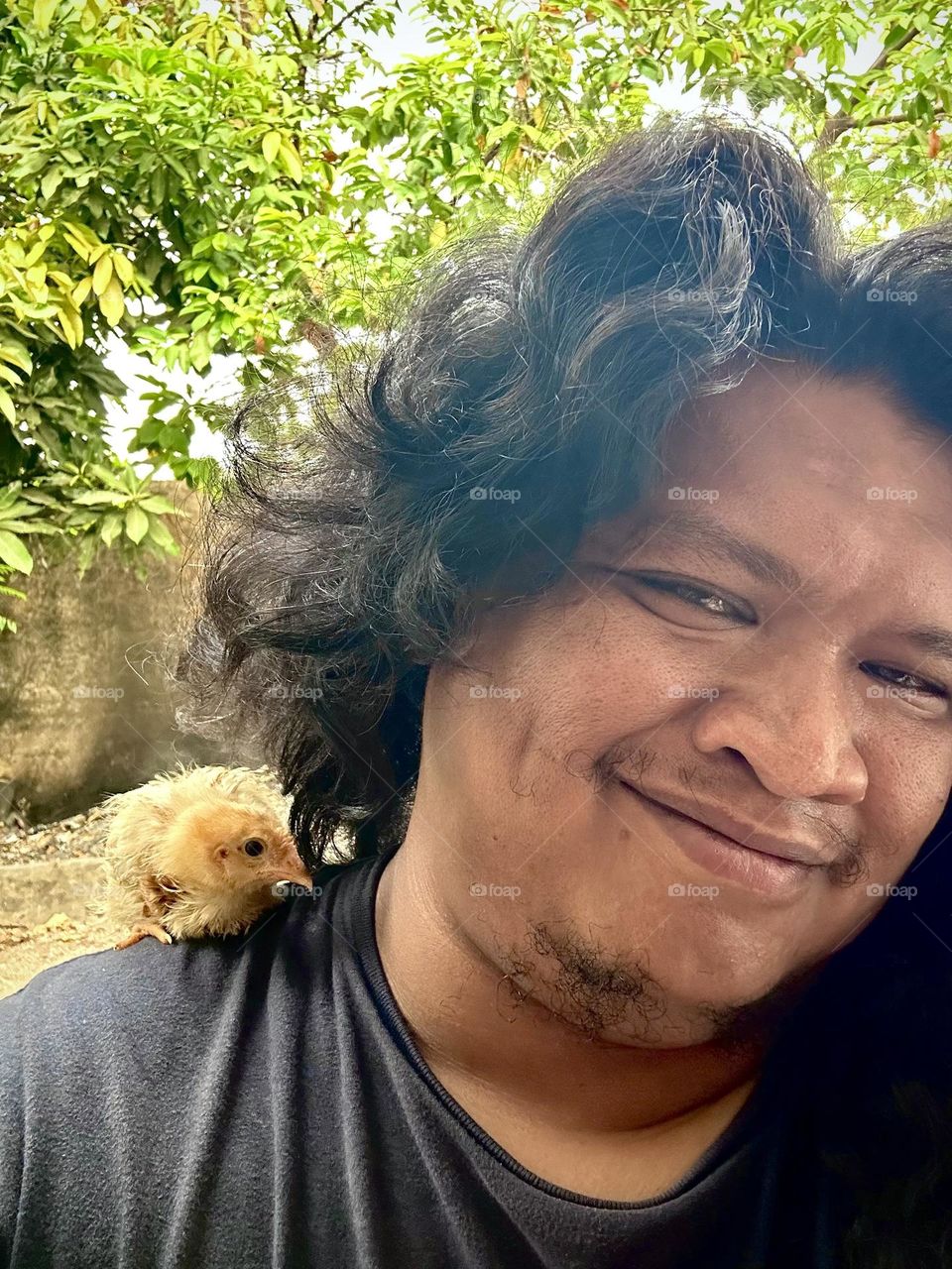 the little one and the big one