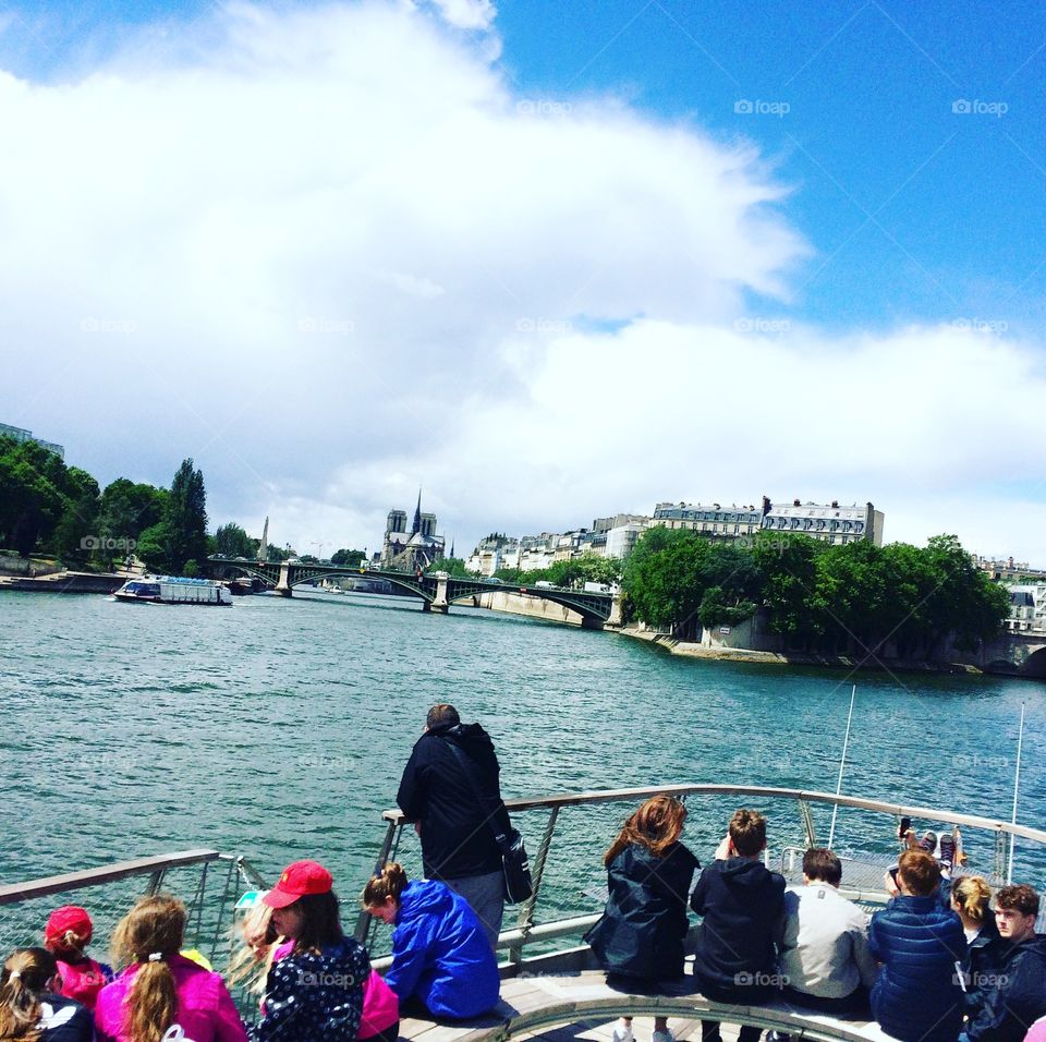 Cruise trip in Paris 
