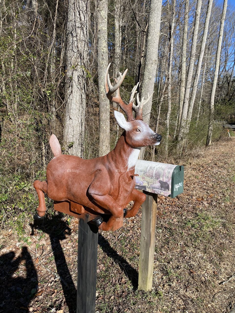 Deer mailbox