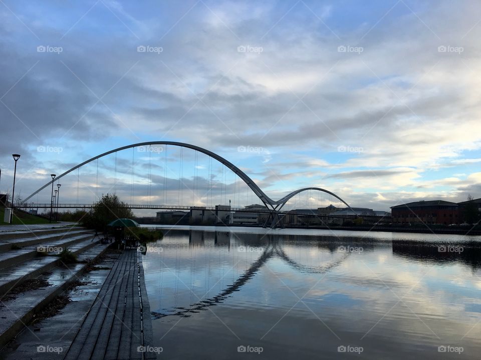 Stockton Riverside Infinity Bridge .. November 2018