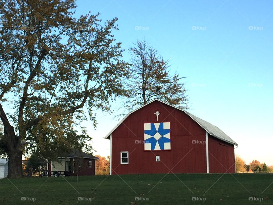 Farm Barn Quilt Indiana