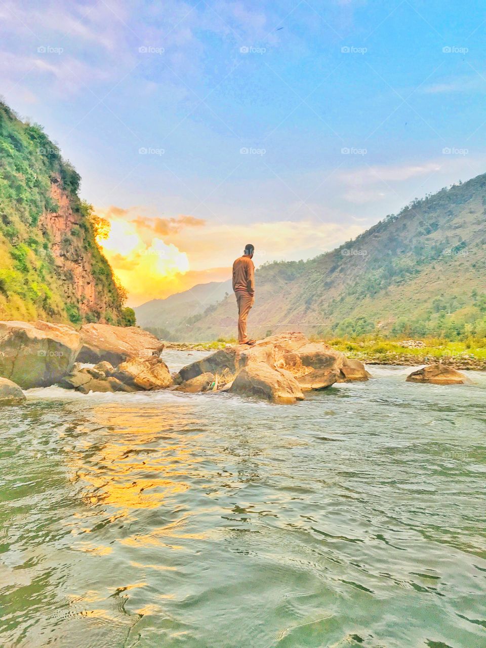 Sunrising....good morning..