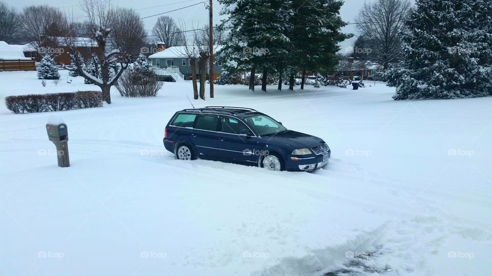 Volkswagen Passat 4motion is at home in the  snow