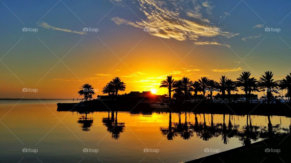 Sunset, Dawn, Water, Sun, Beach