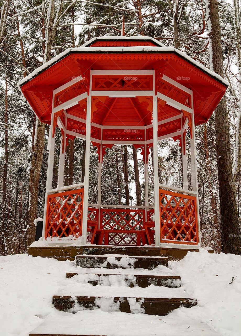 Wooden architecture ❄️🟥